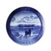 ロイヤルコペンハーゲン（Royal Copenhagen） イヤープレート 1968年／昭和43年 「最後のエスキモーボート」