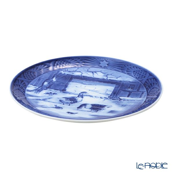 ロイヤルコペンハーゲン（Royal Copenhagen） イヤープレート 1969年／昭和44年 「古い農家の庭」