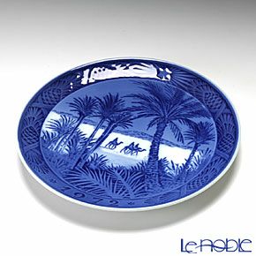 ロイヤルコペンハーゲン（Royal Copenhagen） イヤープレート 1972年／昭和47年 「砂漠にて」