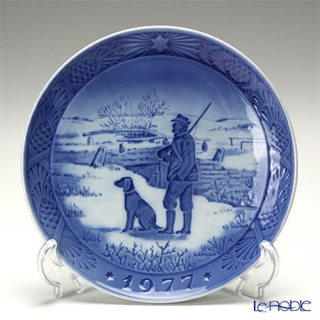 ロイヤルコペンハーゲン（Royal Copenhagen） イヤープレート 1977年／昭和52年 「インマウェド橋」