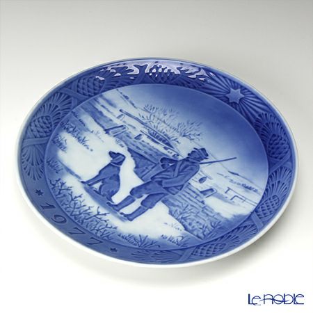 ロイヤルコペンハーゲン（Royal Copenhagen） イヤープレート 1977年／昭和52年 「インマウェド橋」