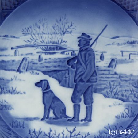 ロイヤルコペンハーゲン（Royal Copenhagen） イヤープレート 1977年／昭和52年 「インマウェド橋」