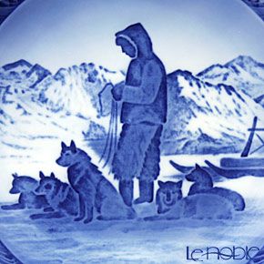 ロイヤルコペンハーゲン（Royal Copenhagen） イヤープレート 1978年／昭和53年 「グリーンランドの風景」