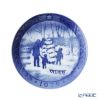 ロイヤルコペンハーゲン（Royal Copenhagen） イヤープレート 1979年／昭和54年 「クリスマスツリーを選ぶ」