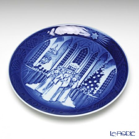 ロイヤルコペンハーゲン（Royal Copenhagen） イヤープレート 1991年／平成3年 「サンタルチア」