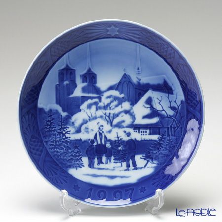 ロイヤルコペンハーゲン（Royal Copenhagen） イヤープレート 1997年／平成9年 「ロスキレ大聖堂」