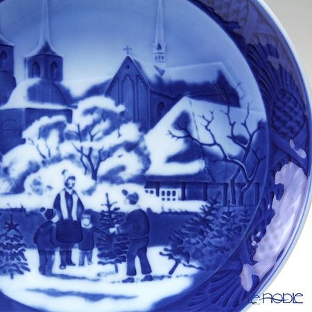 ロイヤルコペンハーゲン（Royal Copenhagen） イヤープレート 1997年／平成9年 「ロスキレ大聖堂」