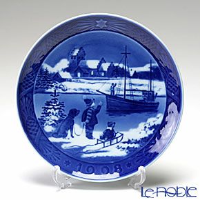 ロイヤルコペンハーゲン（Royal Copenhagen） イヤープレート 1998年／平成10年 「Welcome Home」