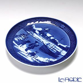 ロイヤルコペンハーゲン（Royal Copenhagen） イヤープレート 1998年／平成10年 「Welcome Home」