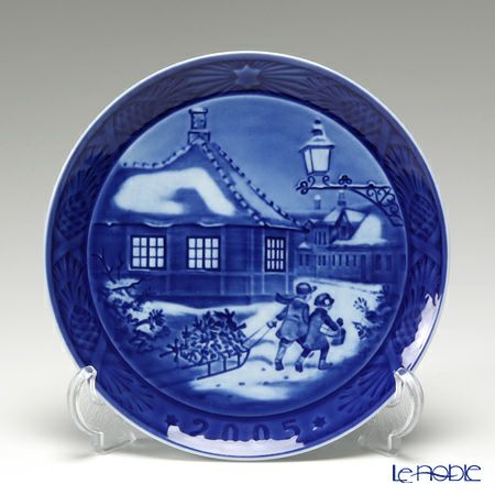 ロイヤルコペンハーゲン（Royal Copenhagen） イヤープレート 2005年／平成17年 「Hans Christian Andersen House」