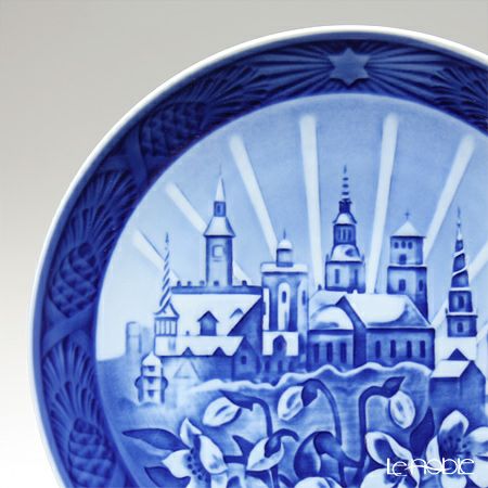 ロイヤルコペンハーゲン（Royal Copenhagen） イヤープレート 2008年／平成20年 「Copenhagen Christmas」