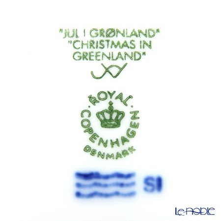 ロイヤルコペンハーゲン（Royal Copenhagen） イヤープレート 2010年／平成22年 「Christmas in Greenland」