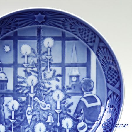 ロイヤルコペンハーゲン（Royal Copenhagen） イヤープレート 2011年／平成23年 「Waiting for Santa Claus」