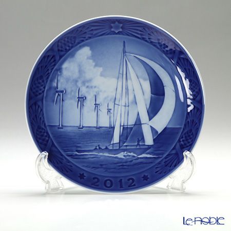 ロイヤルコペンハーゲン（Royal Copenhagen） イヤープレート 2012年／平成24年 「Horns Rev（ホーンス レウ）」