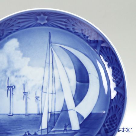 ロイヤルコペンハーゲン（Royal Copenhagen） イヤープレート 2012年／平成24年 「Horns Rev（ホーンス レウ）」