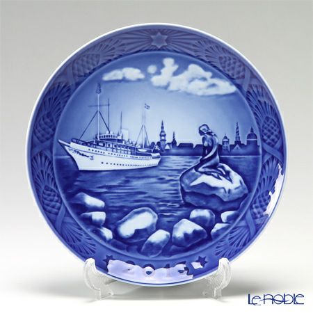 ロイヤルコペンハーゲン（Royal Copenhagen） イヤープレート 2013年／平成25年 「Copenhagen Harbour（コペンハーゲン港）」