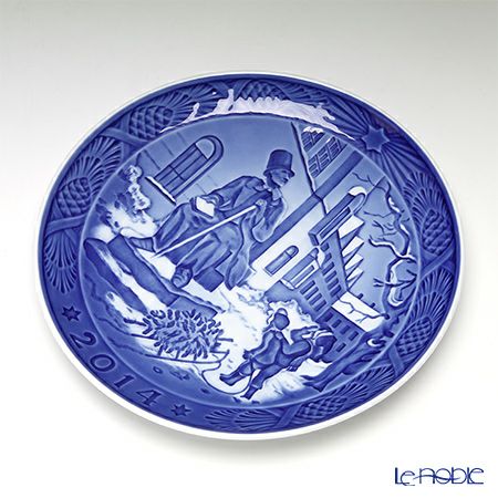 ロイヤルコペンハーゲン（Royal Copenhagen） イヤープレート 2014年／平成26年 「HANS CHRISTIAN ANDERSEN」