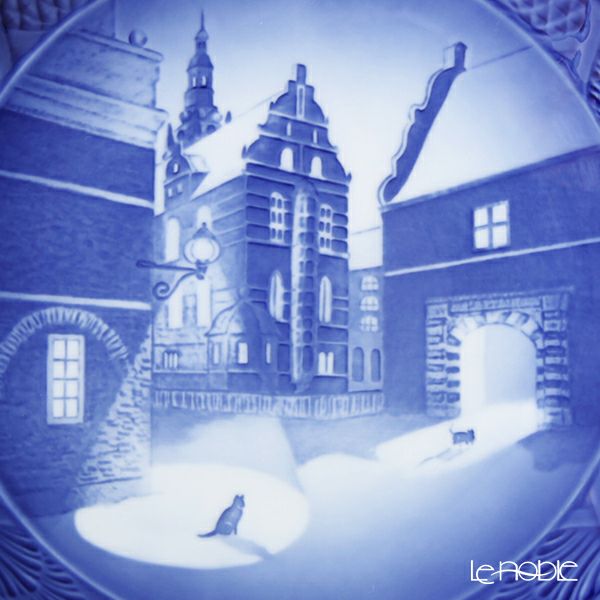 ロイヤルコペンハーゲン（Royal Copenhagen） イヤープレート 18cm 2022年／令和4年 「FREDERIKSBORG CASTLE フレデリクスボー城」