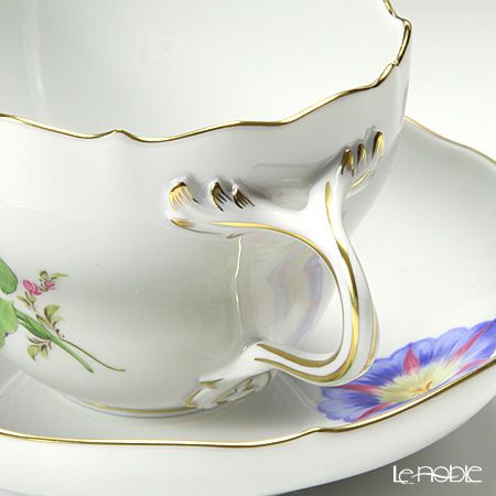 マイセン（Meissen） ビンテージフラワー2 04c002／00582 コーヒーカップ＆ソーサー 200ml ヒルガオ