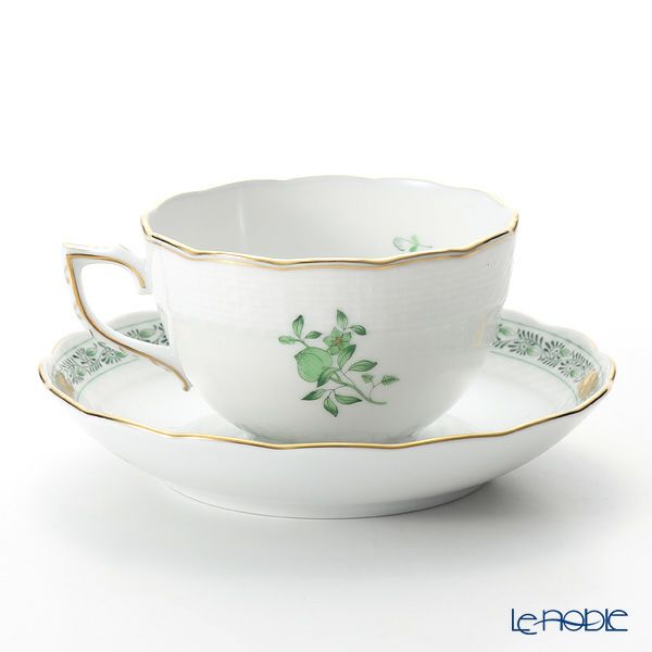 ヘレンド 清の花籠 CN 00701-0-00 モーニングカップ＆ソーサー 250ml