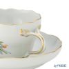 マイセン（Meissen） ベーシックフラワー（二つ花） コーヒーカップ＆ソーサー 200ml アスター 040110／00582／03