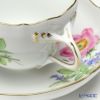 マイセン（Meissen） ベーシックフラワー（二つ花） 040110／00582／13 コーヒーカップ＆ソーサー 200ml Motiv No.13 野バラ