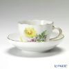 マイセン（Meissen） ベーシックフラワー（二つ花） 040110／00582／25 コーヒーカップ＆ソーサー 200ml Motiv No.25 マーガレット
