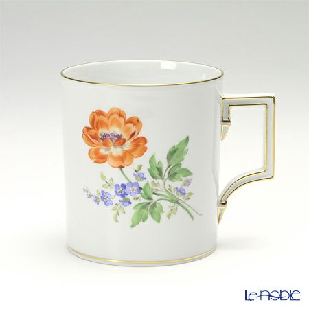 マイセン（Meissen） ベーシックフラワー（二つ花） 040110／55810／20 マグ 240ml Motiv No.20 ラナンキュラス