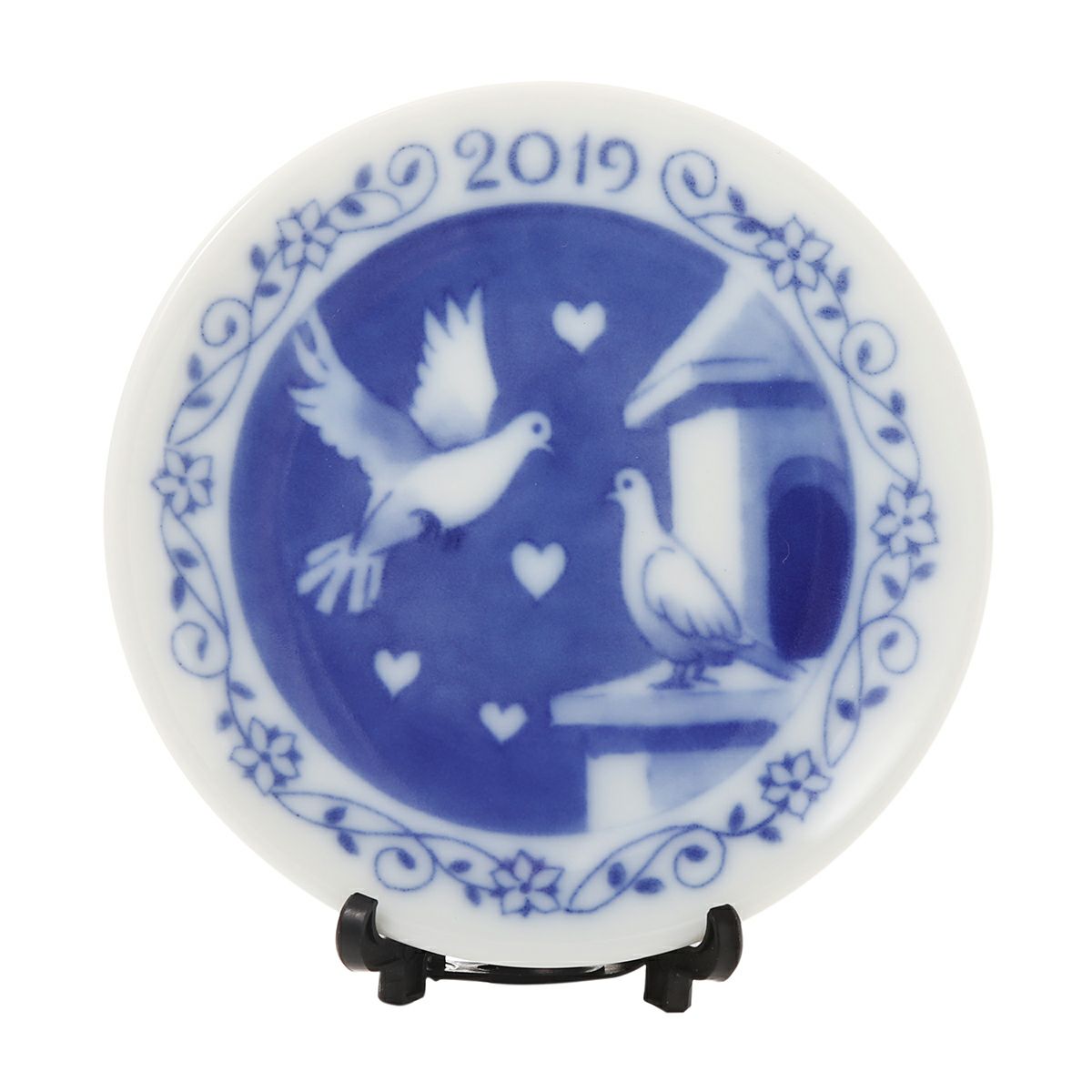 ロイヤルコペンハーゲン（Royal Copenhagen） ミニイヤープレート 2019年／令和元年