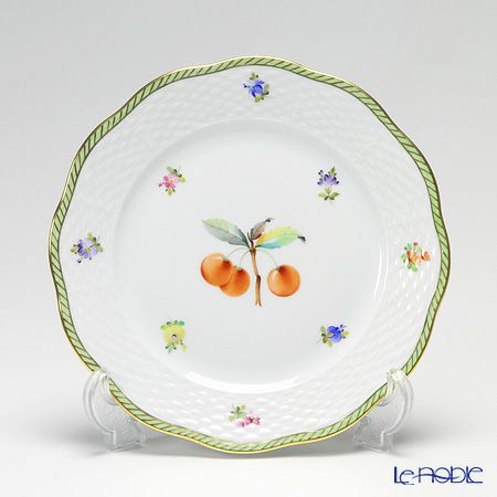 ヘレンド フルーツエスキース EDF-1（チェリー） 00517-0-00 プレート 19cm