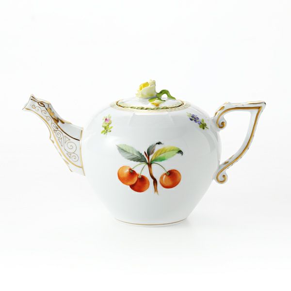 ヘレンド フルーツエスキース EDF-1（チェリー） 00608-0-09 ティーポット ローズ 400ml