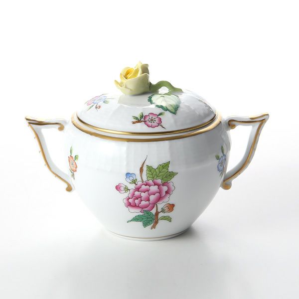 ヘレンド ETON 00472-0-09 シュガーポット ローズ 200ml