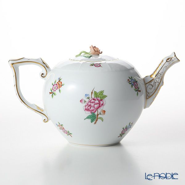 ヘレンド ETON 00604-0-09 ティーポット（ローズ） 1200ml