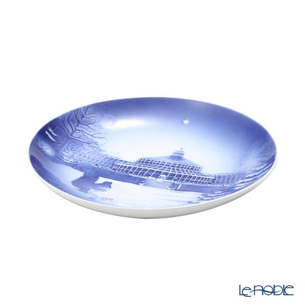 ビングオーグレンダール（Bing＆Grondahl） イヤープレート／クリスマスプレート 植物園 2021年／令和3年