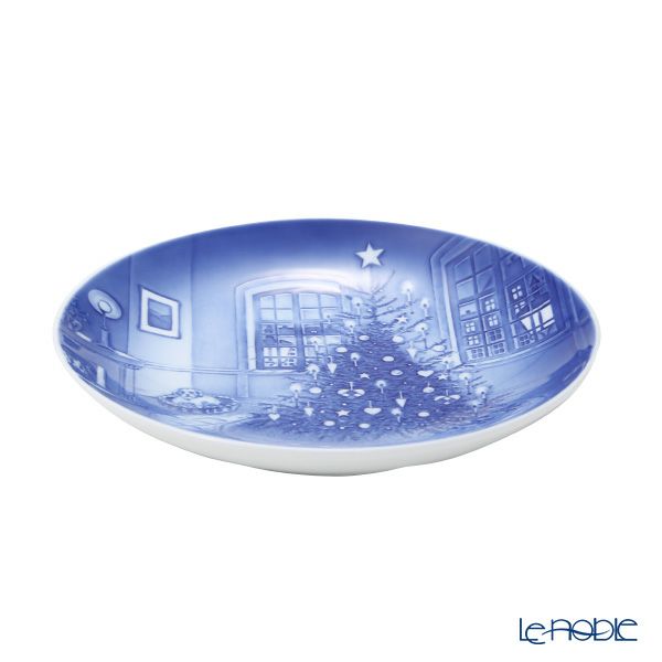 ビングオーグレンダール（Bing＆Grondahl） イヤープレート／クリスマスプレート 2022年／令和4年 「CHRISTMAS NIGHT」18cm 1902222／1062301
