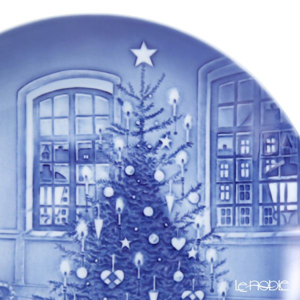 ビングオーグレンダール（Bing＆Grondahl） イヤープレート／クリスマスプレート 2022年／令和4年 「CHRISTMAS NIGHT」18cm 1902222／1062301