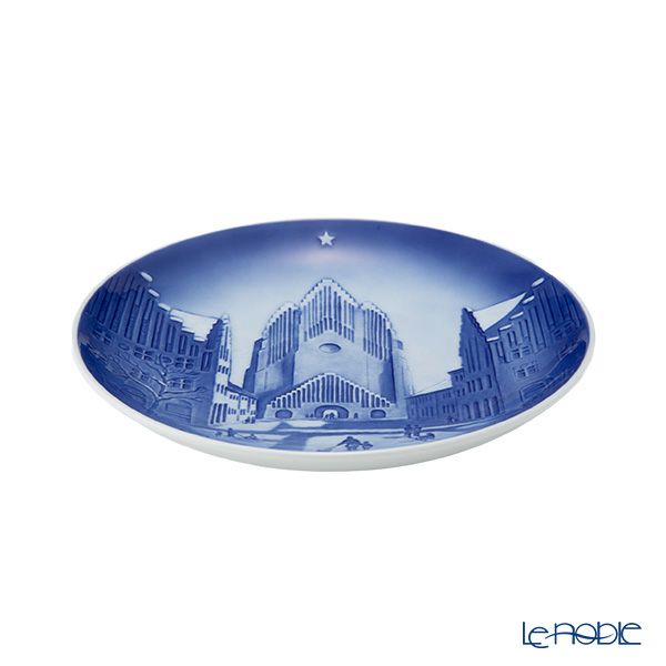 ビングオーグレンダール（Bing＆Grondahl） イヤープレート／クリスマスプレート 2025年／令和7年 「GRUNDTVIGS CHARCH グルントヴィークス教会」18cm 1074928