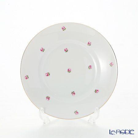 アウガルテン（AUGARTEN） スキャタードローズ（5009） BBプレート 16cm（001シューベルトシェイプ）