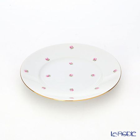 アウガルテン（AUGARTEN） スキャタードローズ（5009） BBプレート 16cm（001シューベルトシェイプ）