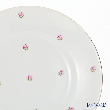 アウガルテン（AUGARTEN） スキャタードローズ（5009） BBプレート 16cm（001シューベルトシェイプ）