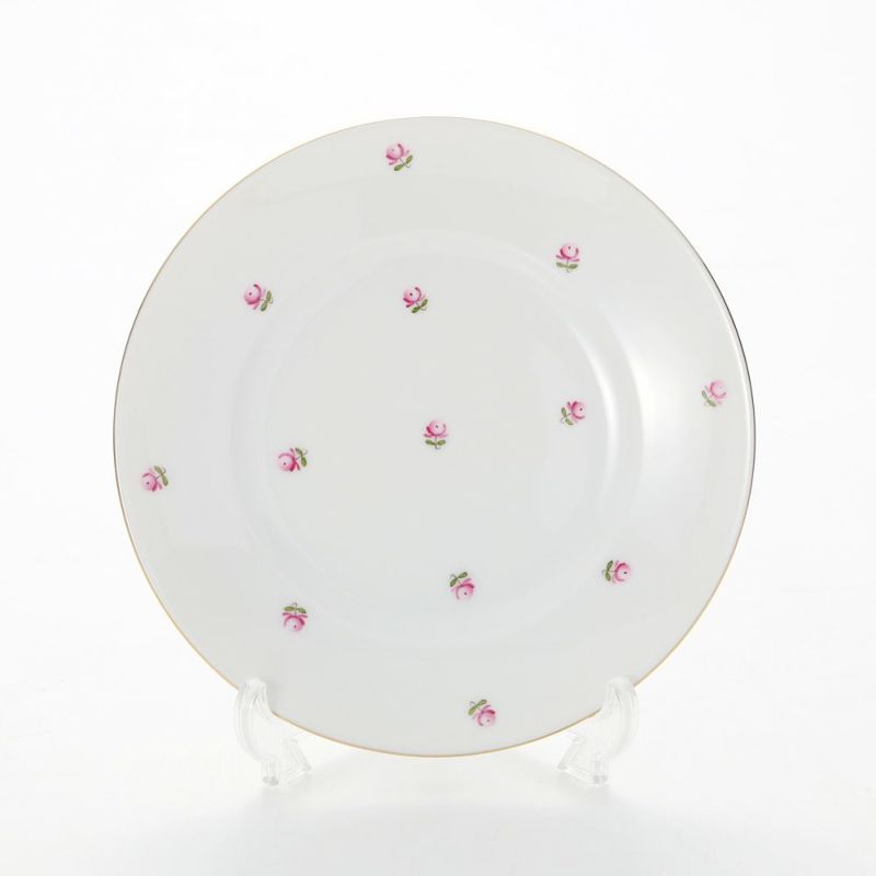 アウガルテン（AUGARTEN） スキャタードローズ（5009） BBプレート 16cm（001シューベルトシェイプ）