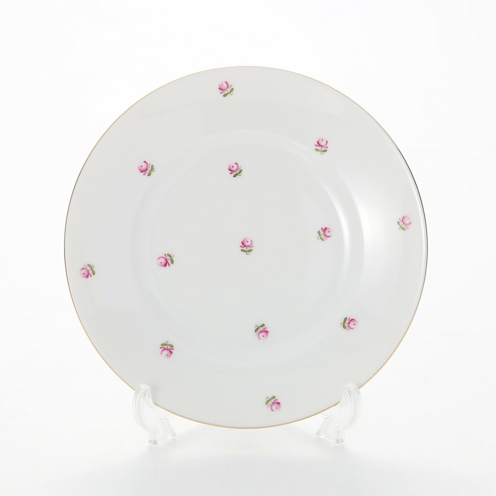 アウガルテン（AUGARTEN） スキャタードローズ（5009） BBプレート 16cm（001シューベルトシェイプ）