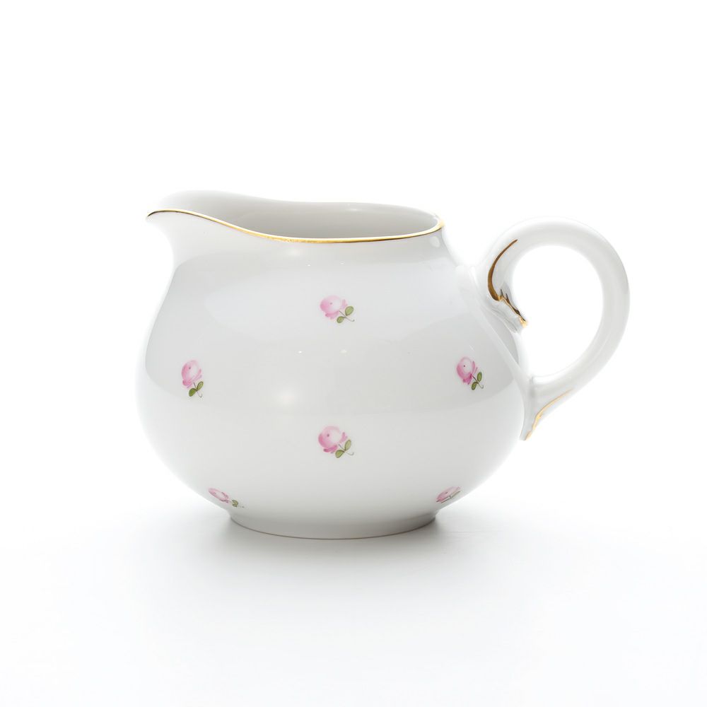 アウガルテン（AUGARTEN） スキャタードローズ（5009） クリーマー（紅茶用） 250ml（001シューベルトシェイプ）