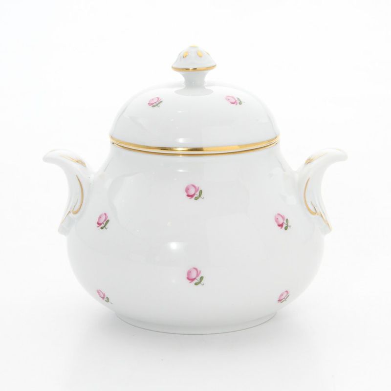 アウガルテン（AUGARTEN） スキャタードローズ（5009） シュガー（L） 0.3L（001シューベルトシェイプ）