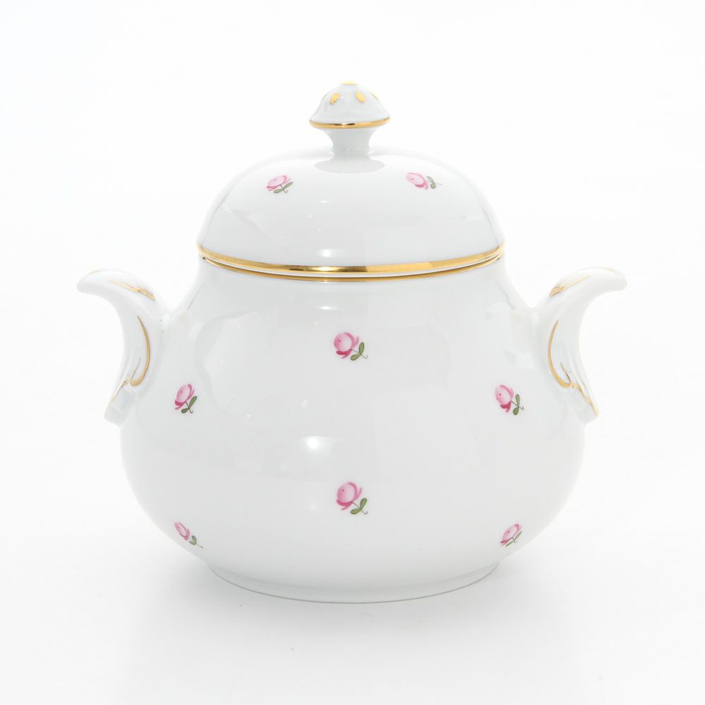 アウガルテン（AUGARTEN） スキャタードローズ（5009） シュガー（L） 0.3L（001シューベルトシェイプ）