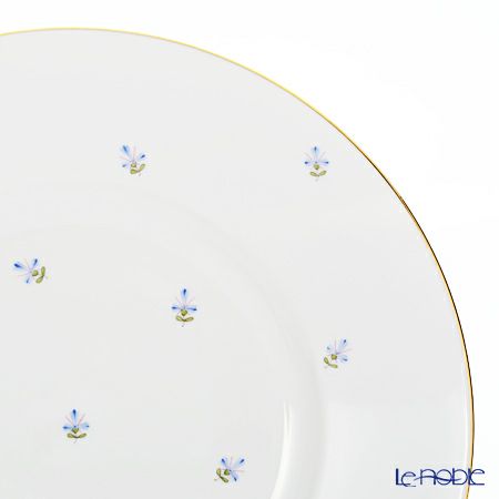 アウガルテン（AUGARTEN） スキャタードコーンフラワー（5010） プレート 25cm（001シューベルトシェイプ）