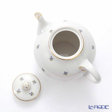 アウガルテン（AUGARTEN） スキャタードコーンフラワー（5010） ティーポット（S） 600ml（001シューベルトシェイプ）