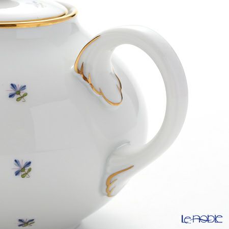 アウガルテン（AUGARTEN） スキャタードコーンフラワー（5010） ティーポット（S） 600ml（001シューベルトシェイプ）