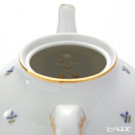 アウガルテン（AUGARTEN） スキャタードコーンフラワー（5010） ティーポット（S） 600ml（001シューベルトシェイプ）