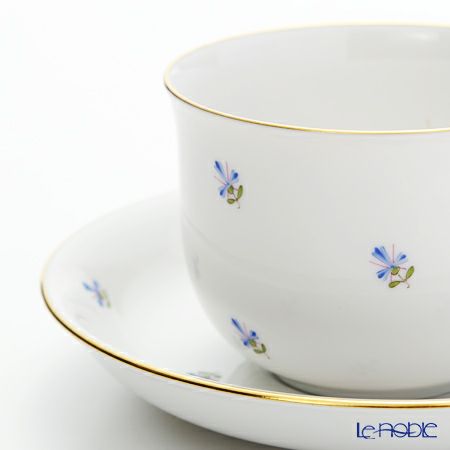 アウガルテン（AUGARTEN） スキャタードコーンフラワー（5010） コーヒーカップ＆ソーサー 200ml（001シューベルトシェイプ）